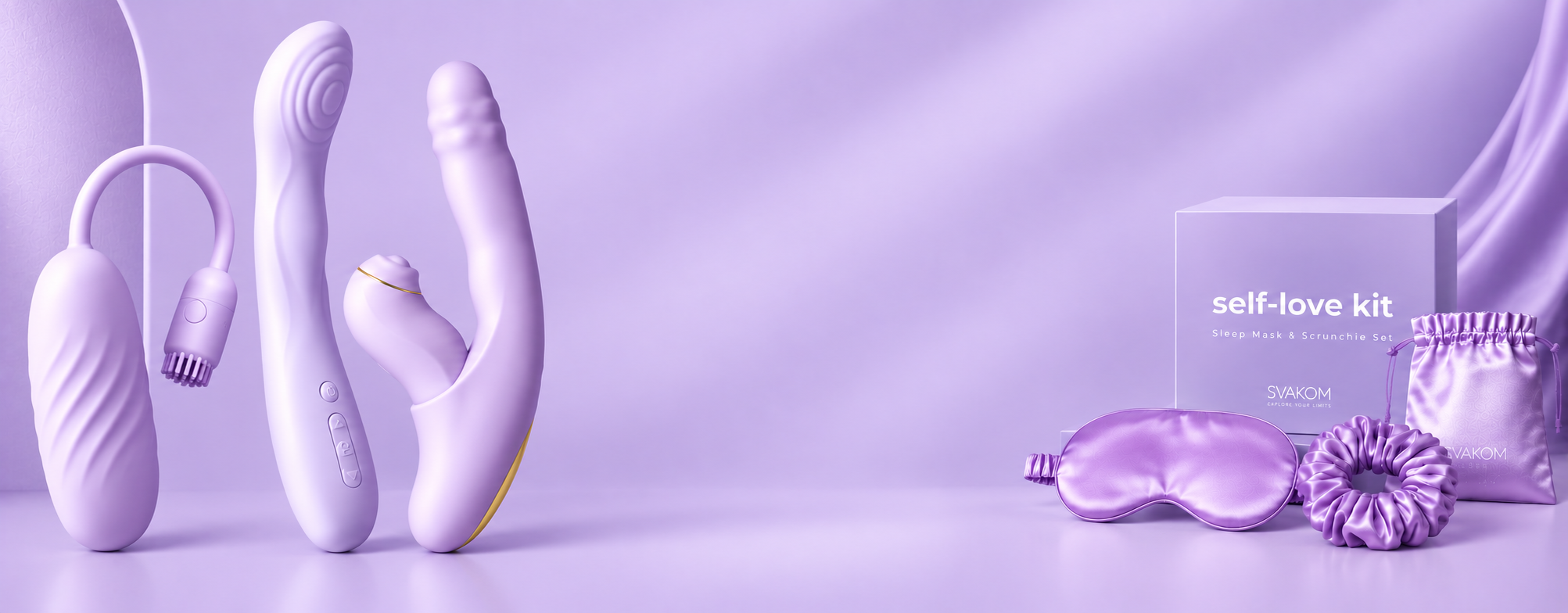 oferta — Kit Self-Love — con la compra de cualquier juguete — svakom